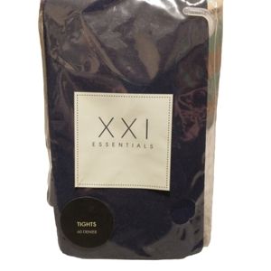 XXI Essentials Navy Tights